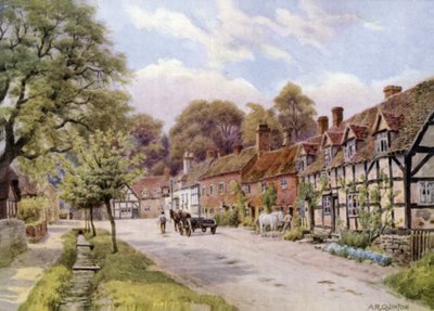 Castillo de Elmley, Worcester de Alfred Robert Quinton